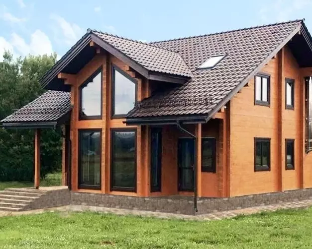 2 Katlı, 177 m² Yazlık Ahşap Ev