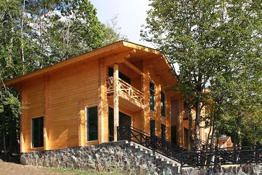 84 M² Dağ Evi, 18 cm Ahşap 4 84 M² Dağ Evi, 18 cm Ahşap 4