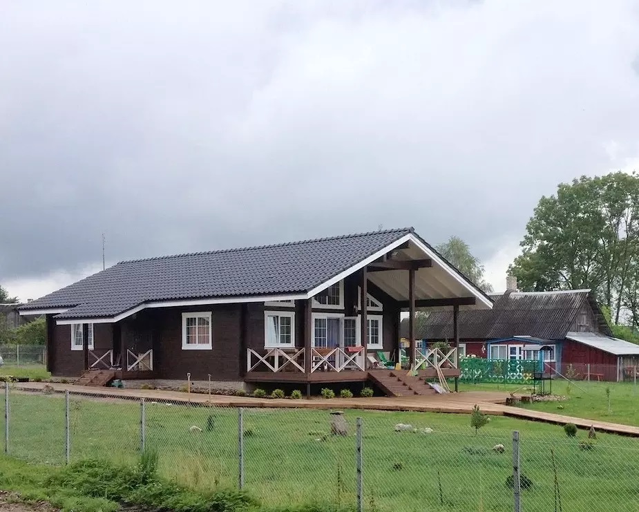 Çatı Katı İle Ahşap Dağ Evi 141 M² 5 Çatı Katı İle Ahşap Dağ Evi 141 M² 5