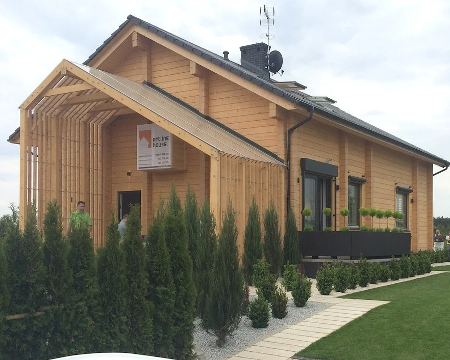 Çatı Katlı, Polonya Tipi Ahşap Ev 164 M² 5